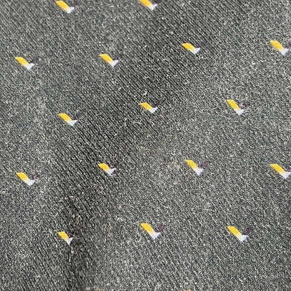 Men's Frank & Oak green patterned long sleeve  button down shirt - Picture 6 of 7